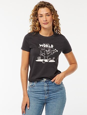 Camiseta estampada