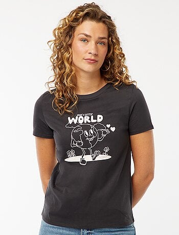 Camiseta estampada