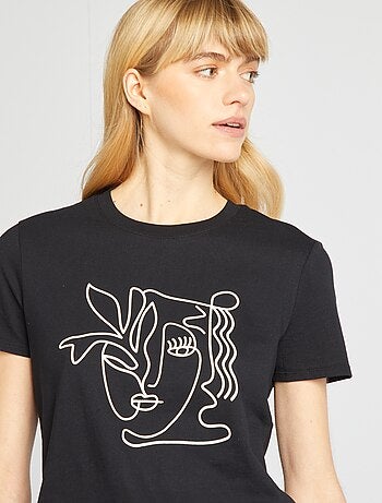 Camiseta estampada