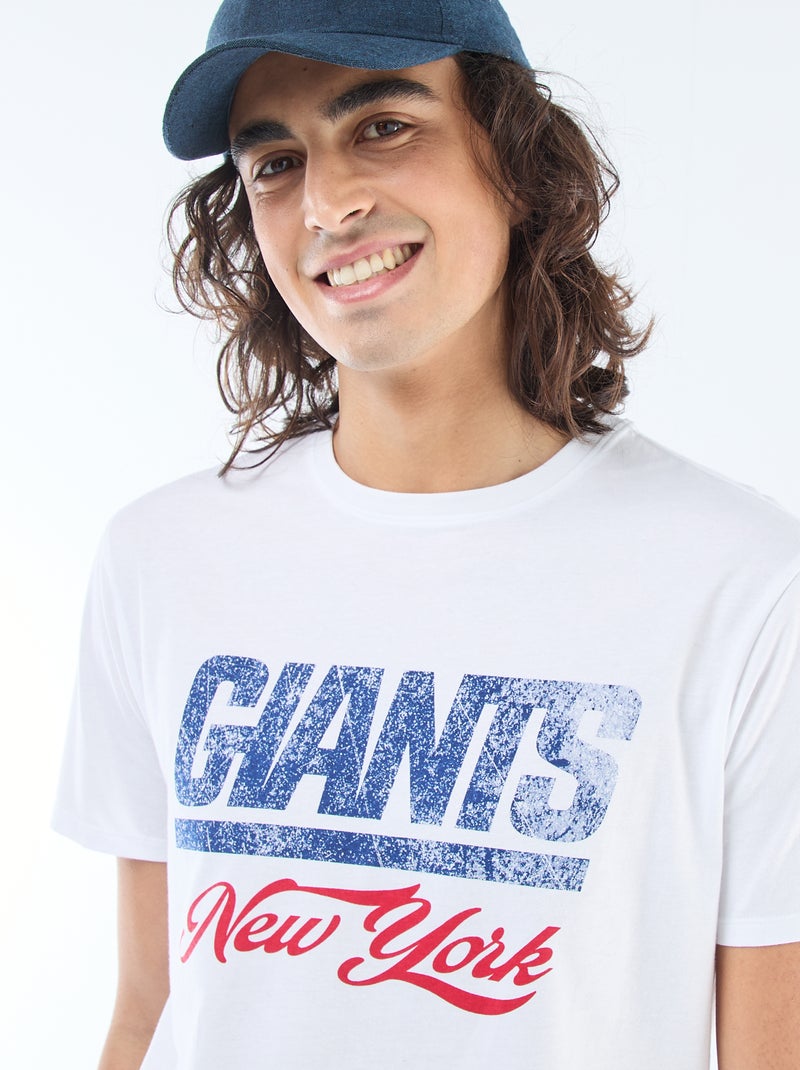 Camiseta estampada 'NFL' Blanco - Kiabi