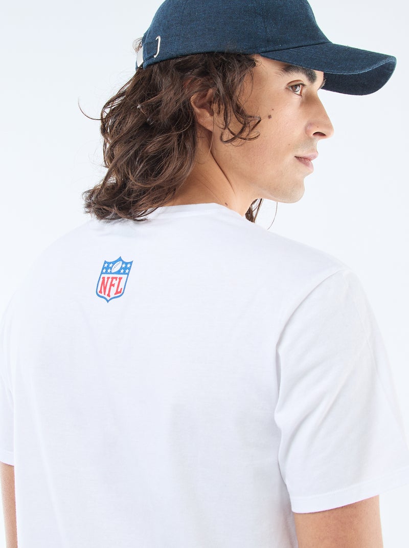 Camiseta estampada 'NFL' Blanco - Kiabi