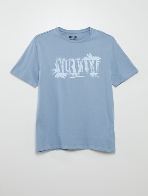 Camiseta estampada 'Nirvana' - Kiabi