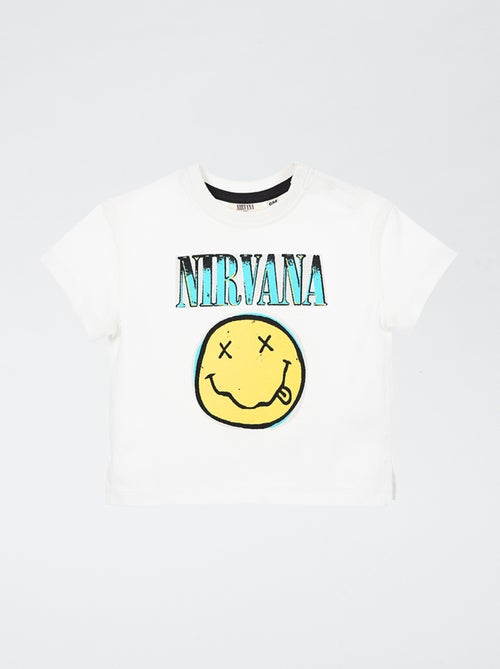 Camiseta estampada 'Nirvana' - Kiabi
