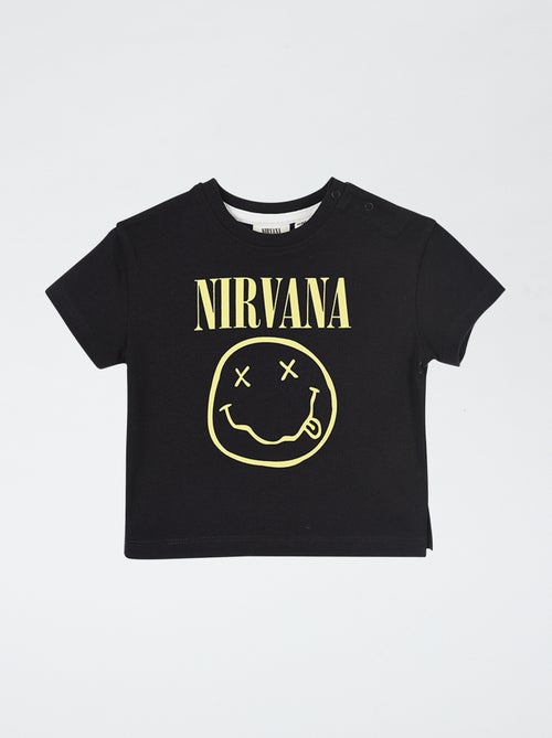 Camiseta estampada 'Nirvana' - Kiabi