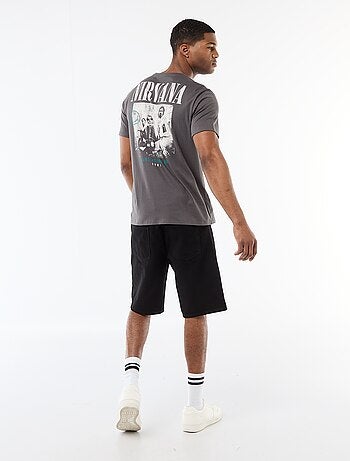 Camiseta estampada 'Nirvana'