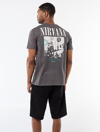 Camiseta estampada 'Nirvana'
