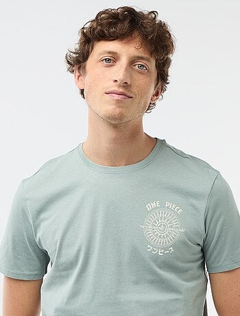 Camiseta estampada 'One Piece'