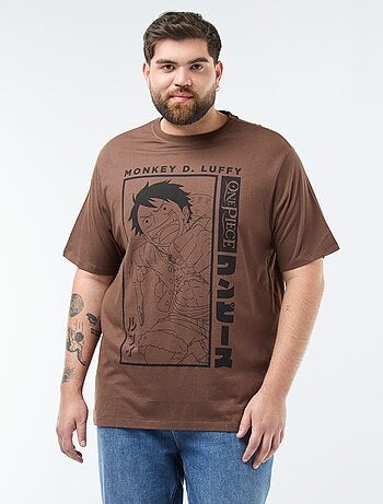 Camiseta estampada 'One Piece' de algodón