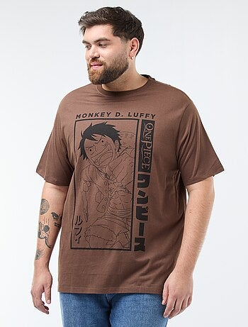 Camiseta estampada 'One Piece' de algodón