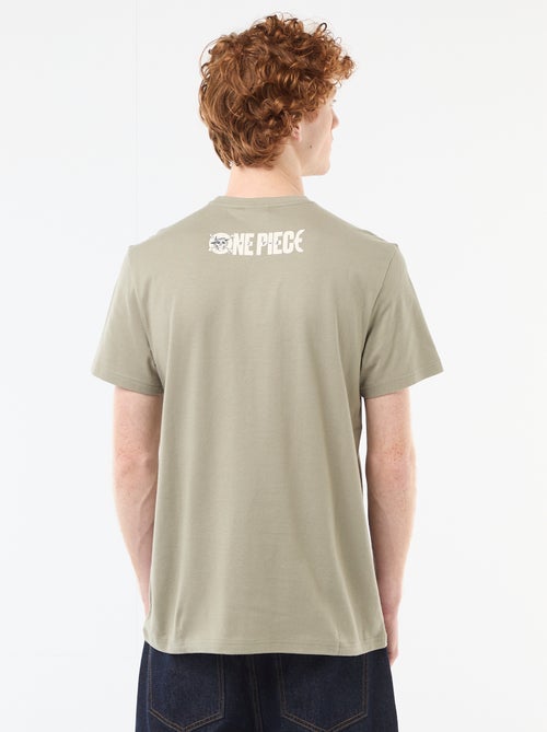 Camiseta estampada 'One Piece' de algodón - Kiabi