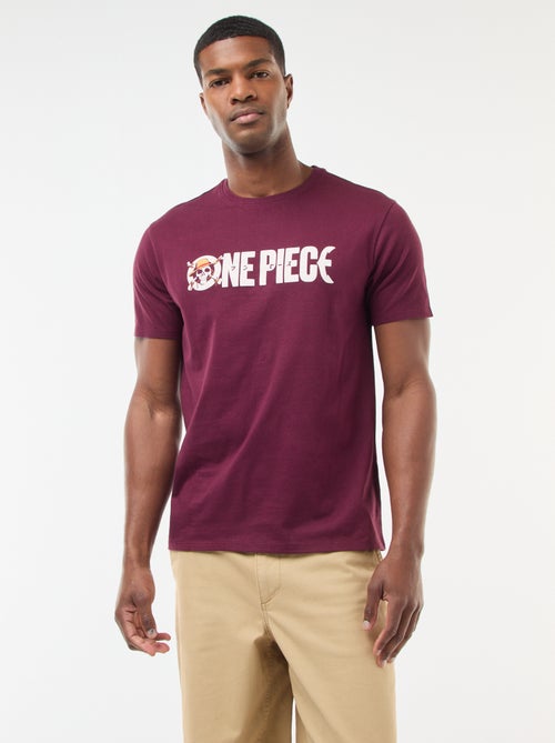 Camiseta estampada 'One Piece' de manga corta - Kiabi
