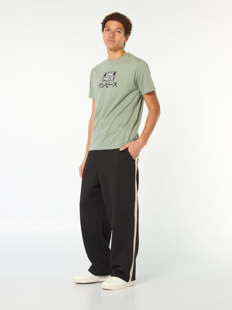 Camiseta estampada 'One piece' Verde - Kiabi