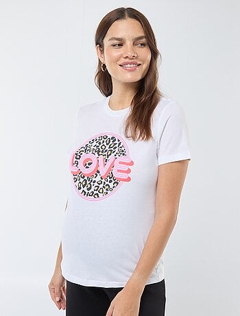Camiseta estampada 'Only maternity'