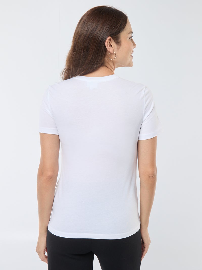 Camiseta estampada 'Only maternity' BLANCO - Kiabi