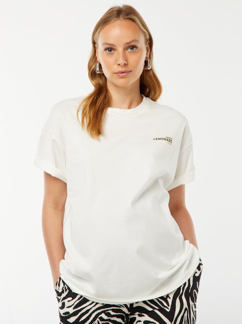 Camiseta estampada 'Only Maternity' - Kiabi