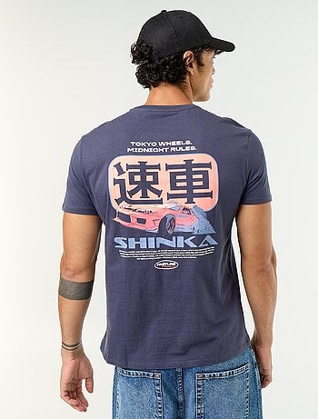 Camiseta estampada original de manga corta
