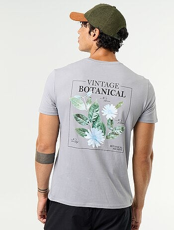 Camiseta estampada original de manga corta