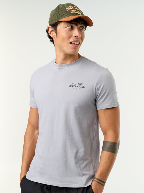 Camiseta estampada original de manga corta - Kiabi