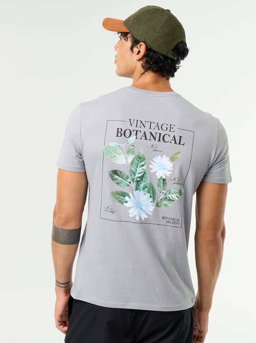 Camiseta estampada original de manga corta - Kiabi
