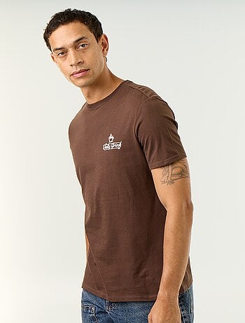 Camiseta estampada original de manga corta