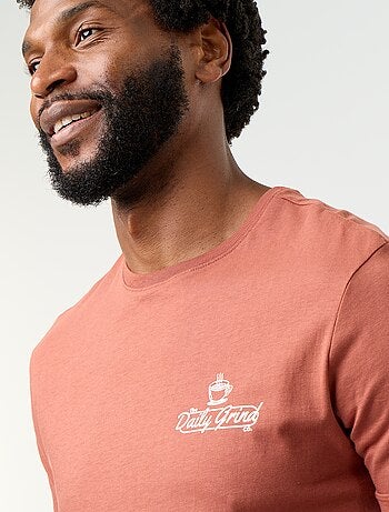 Camiseta estampada original de manga corta