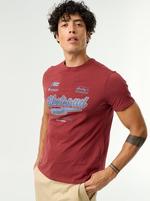 Camiseta estampada original de manga corta - Kiabi