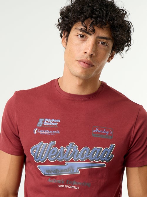 Camiseta estampada original de manga corta - Kiabi