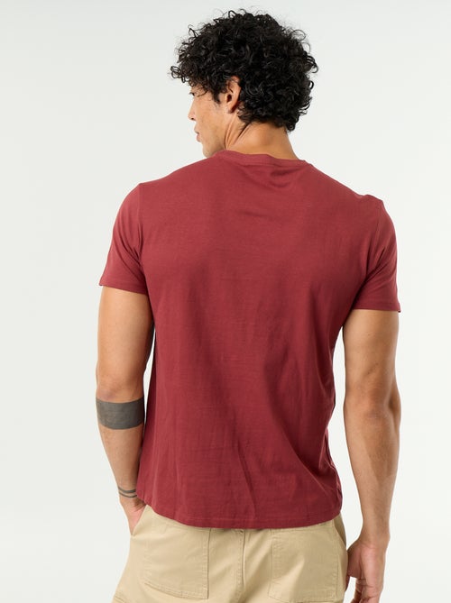 Camiseta estampada original de manga corta - Kiabi