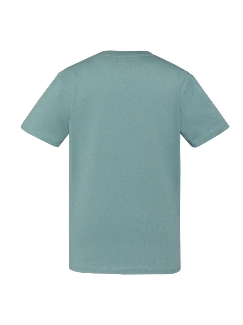 Camiseta Estampada para Niño Schott Verde - Kiabi