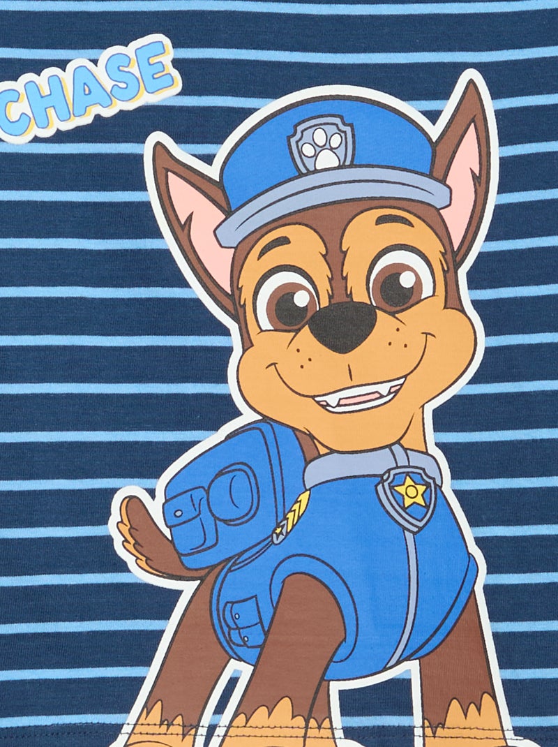 Camiseta estampada 'Patrulla Canina' de algodón Azul - Kiabi