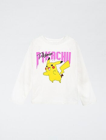 Camiseta estampada 'Pikachu'