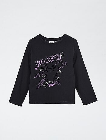 Camiseta estampada 'Pikachu'