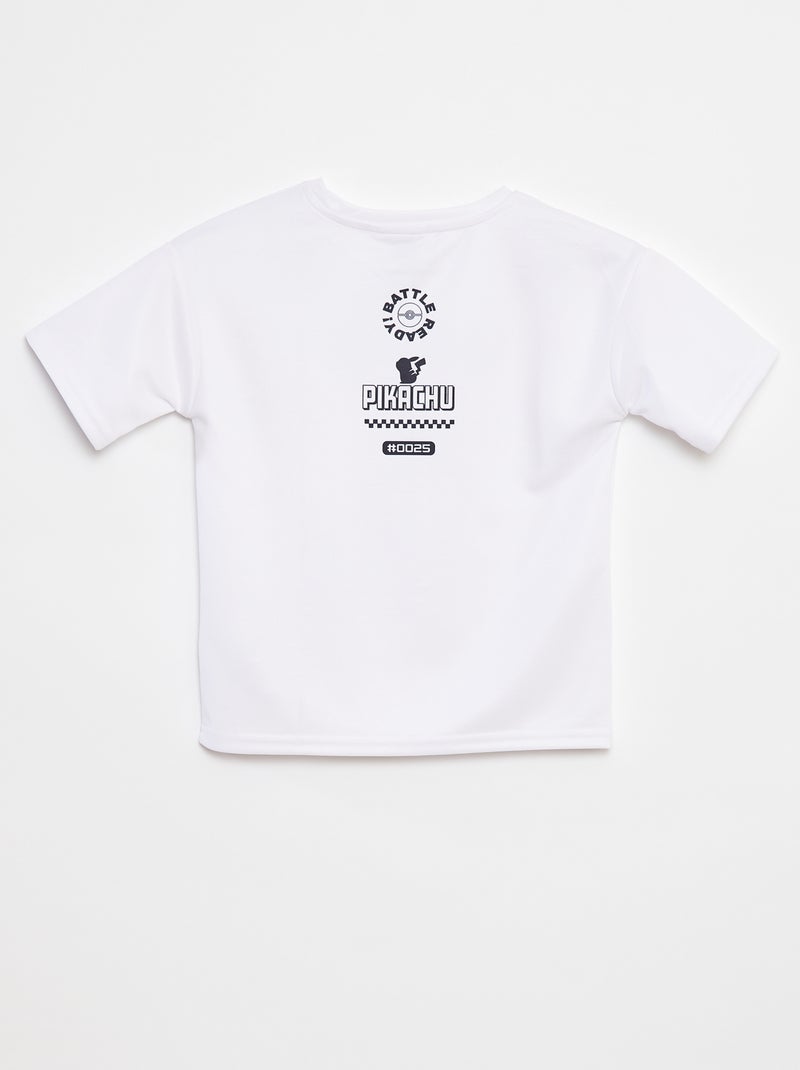 Camiseta estampada 'Pokemon' blanco - Kiabi