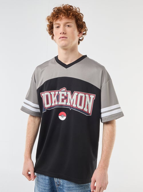 Camiseta estampada 'Pokémon' cuello en pico - Kiabi