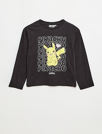 Camiseta estampada 'Pokémon' lisa