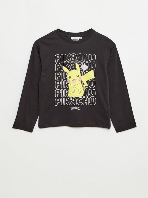Camiseta estampada 'Pokémon' 'Pikachu' lisa - Kiabi