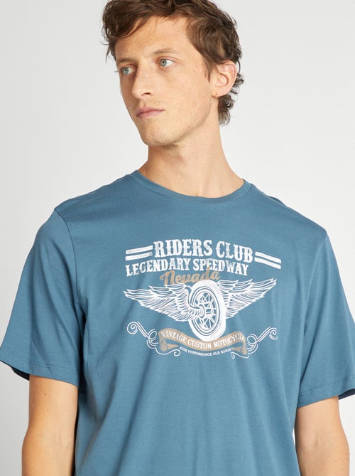 Camiseta estampada 'Produkt' - Kiabi