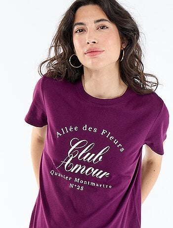 Camiseta estampada