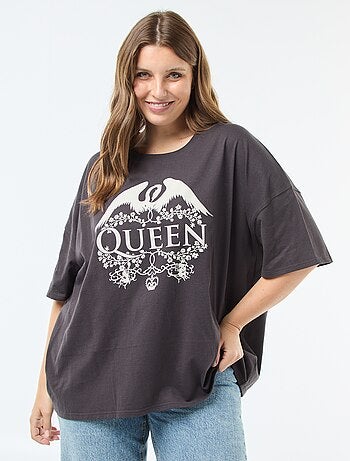 Camiseta estampada 'Queen'