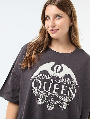 Camiseta estampada 'Queen'