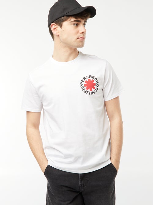 Camiseta estampada 'Red Hot Chili Peppers' - Kiabi