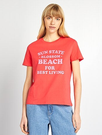 Camiseta estampada