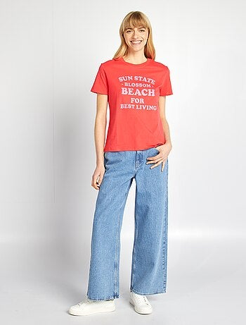 Camiseta estampada