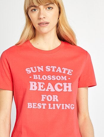 Camiseta estampada