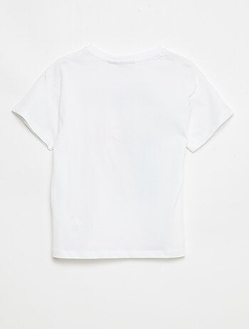 Camiseta estampada 'Rolling Stones' de algodón