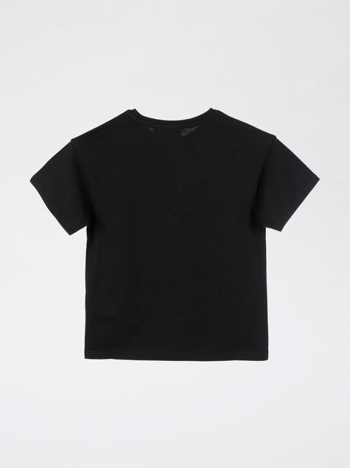 Camiseta estampada 'Rolling Stones' de algodón - Kiabi