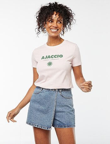 Camiseta estampada