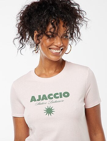 Camiseta estampada
