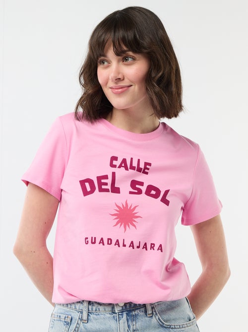 Camiseta estampada - Kiabi