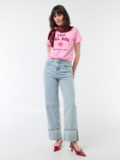 Camiseta estampada - Kiabi